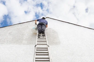 Peinture extérieure à Theuville — façades et ravalement